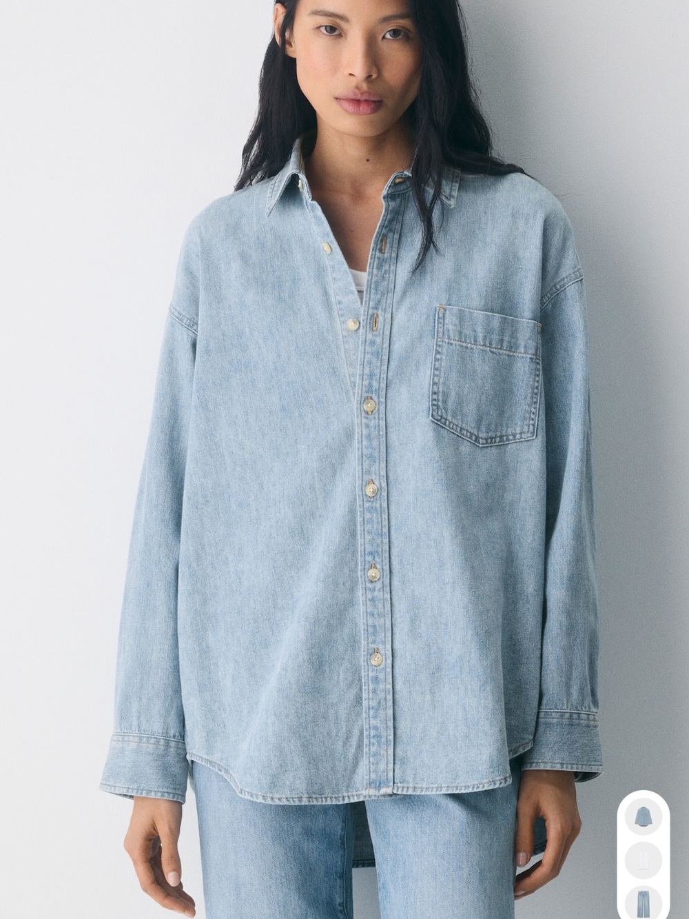Denim Forum The 80s Comfy Denim Shirt